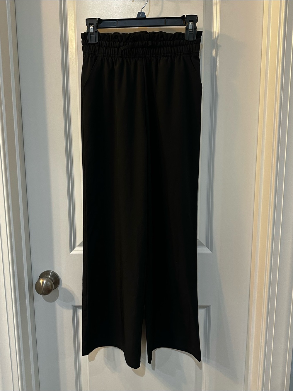tek gear Black Wide-Leg Pull-On Pants